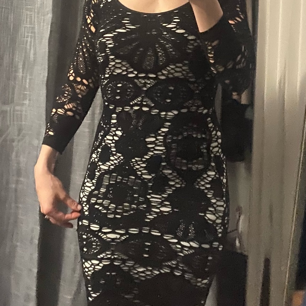 Free people stretch chandelier dress